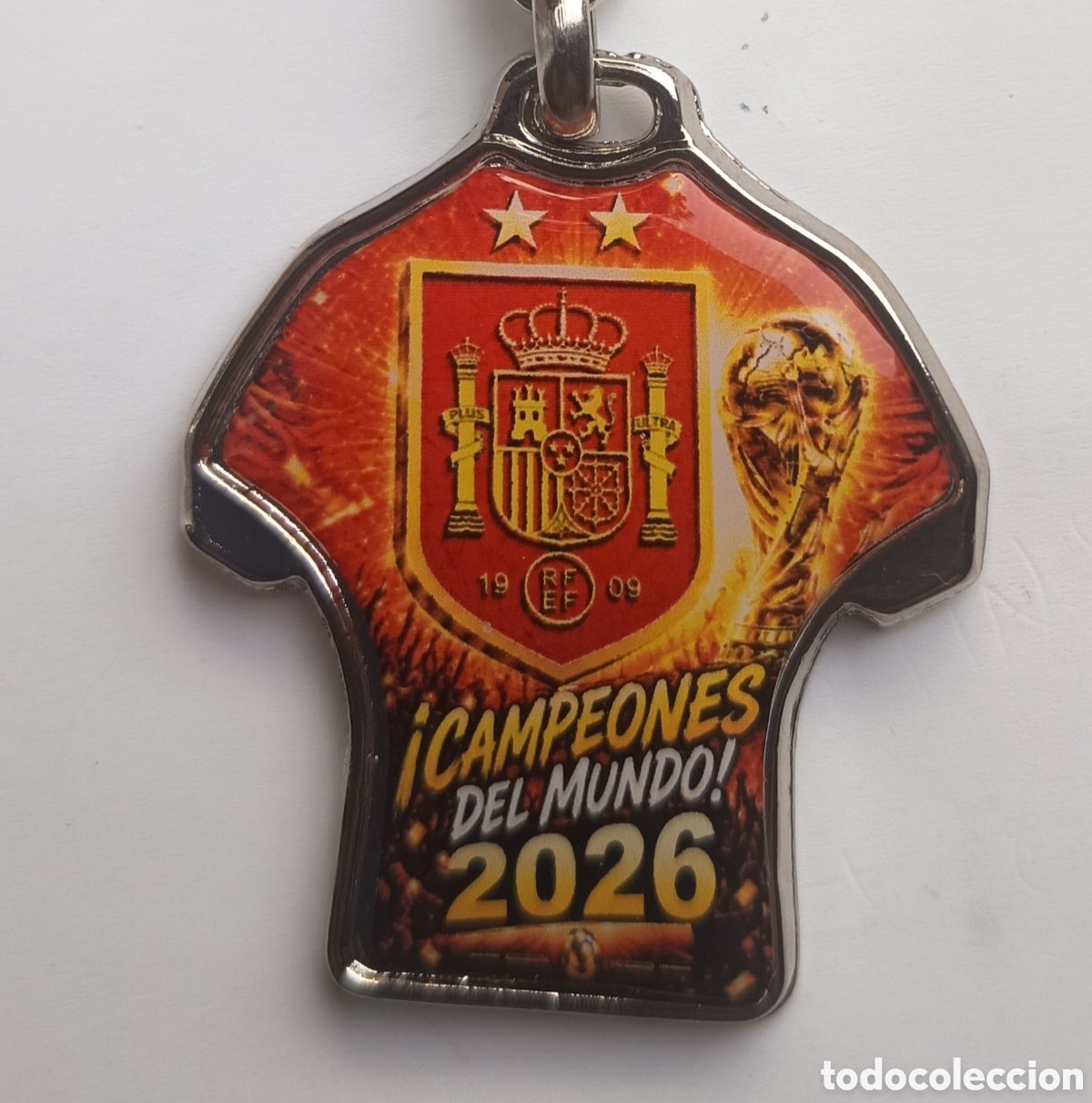 Coleccionismo de llaveros: LLAVERO FUTBOL - SELECCION ESPA&Ntilde;OLA CAMPEONES DEL MUNDO 2026