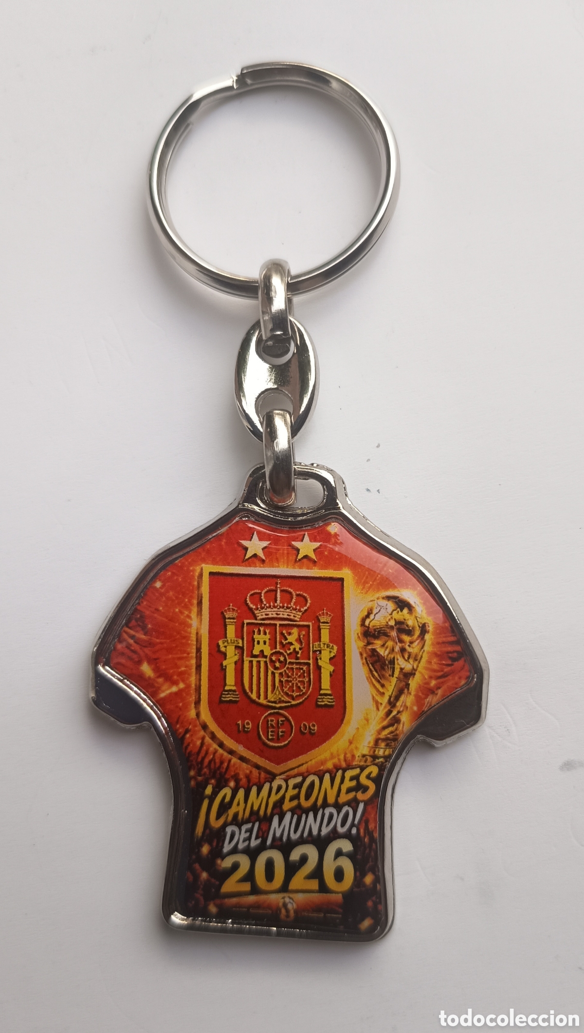Coleccionismo de llaveros: LLAVERO FUTBOL - SELECCION ESPA&Ntilde;OLA CAMPEONES DEL MUNDO 2026