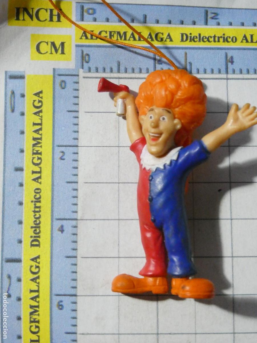 Coleccionismo de llaveros: LLAVERO DE MINIATURAS FIGURITAS. F&Uacute;TBOL. SEGUIDOR DE LA ORANGE SELECCI&Oacute;N HOLANDA PAYASO