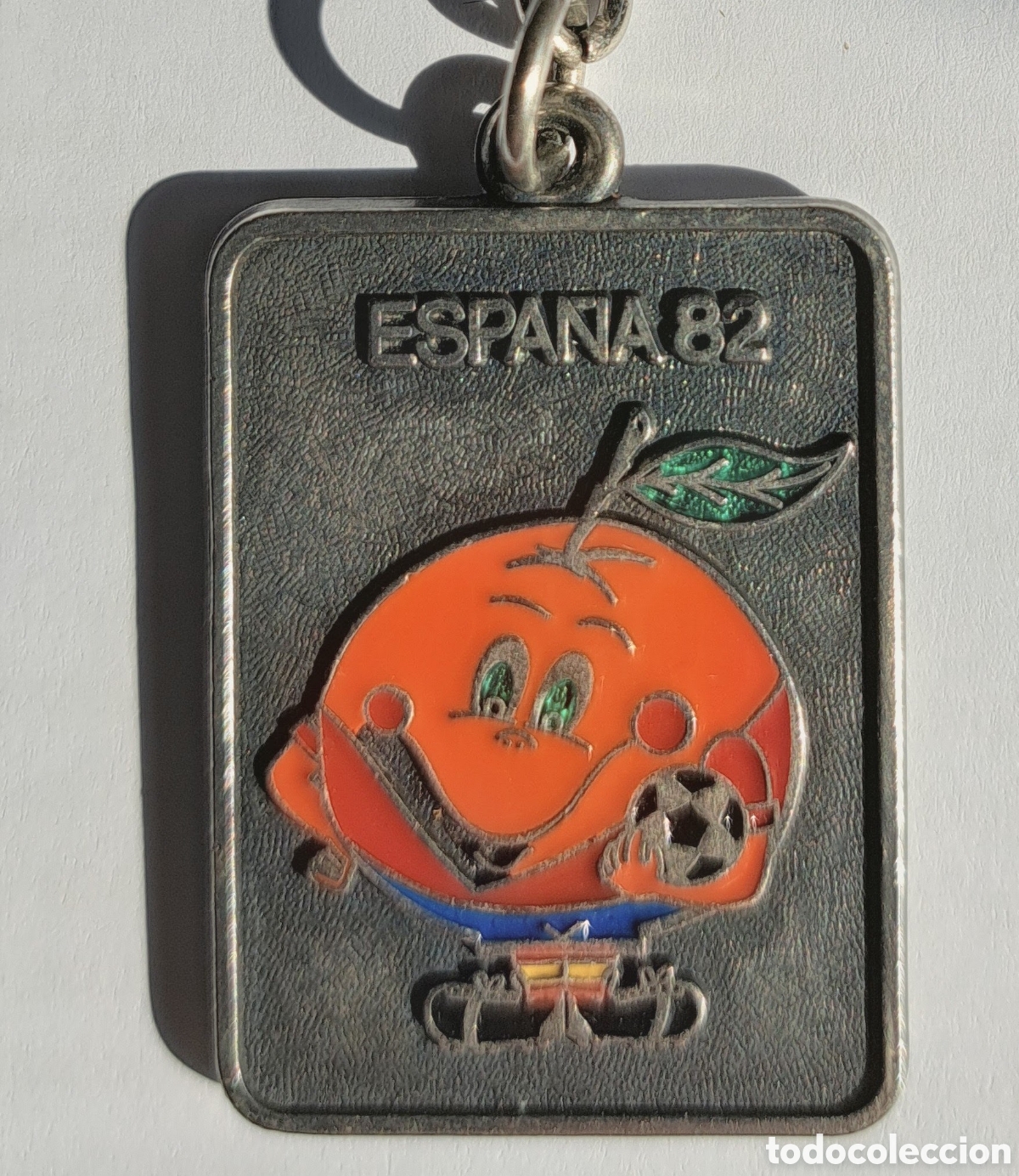 Coleccionismo de llaveros: llavero naranjito publicidad
