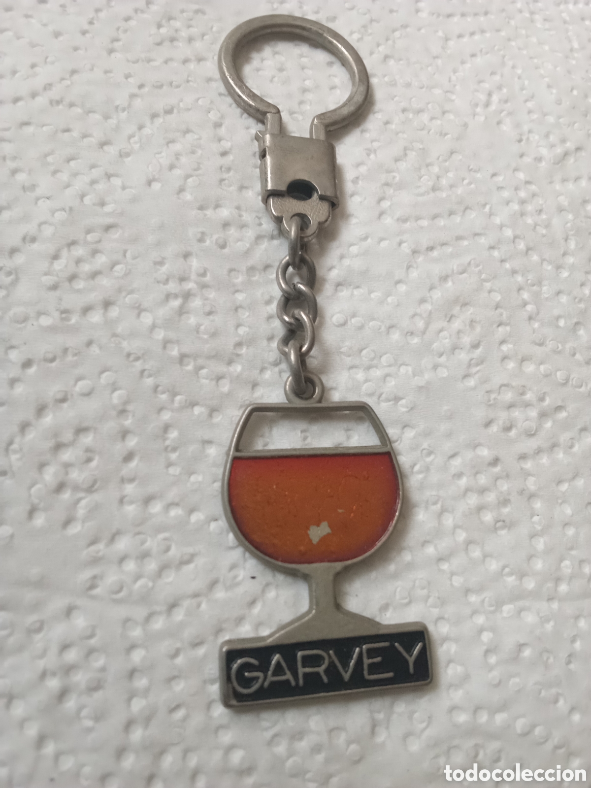 Coleccionismo de llaveros: LLAVERO ANTIGUO DE GARVEY BRANDY ESPL&Eacute;NDIDO