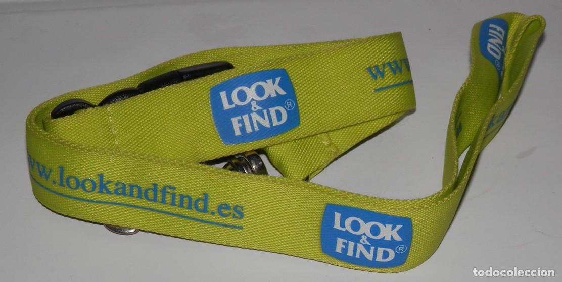 Coleccionismo de llaveros: LLAVERO CINTA DE CUELLO DE LA MARCA LOOK & FIND
