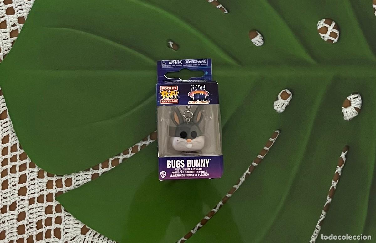 Coleccionismo de llaveros: Keychain Bugs Bunny Space Jam Pocket Pop