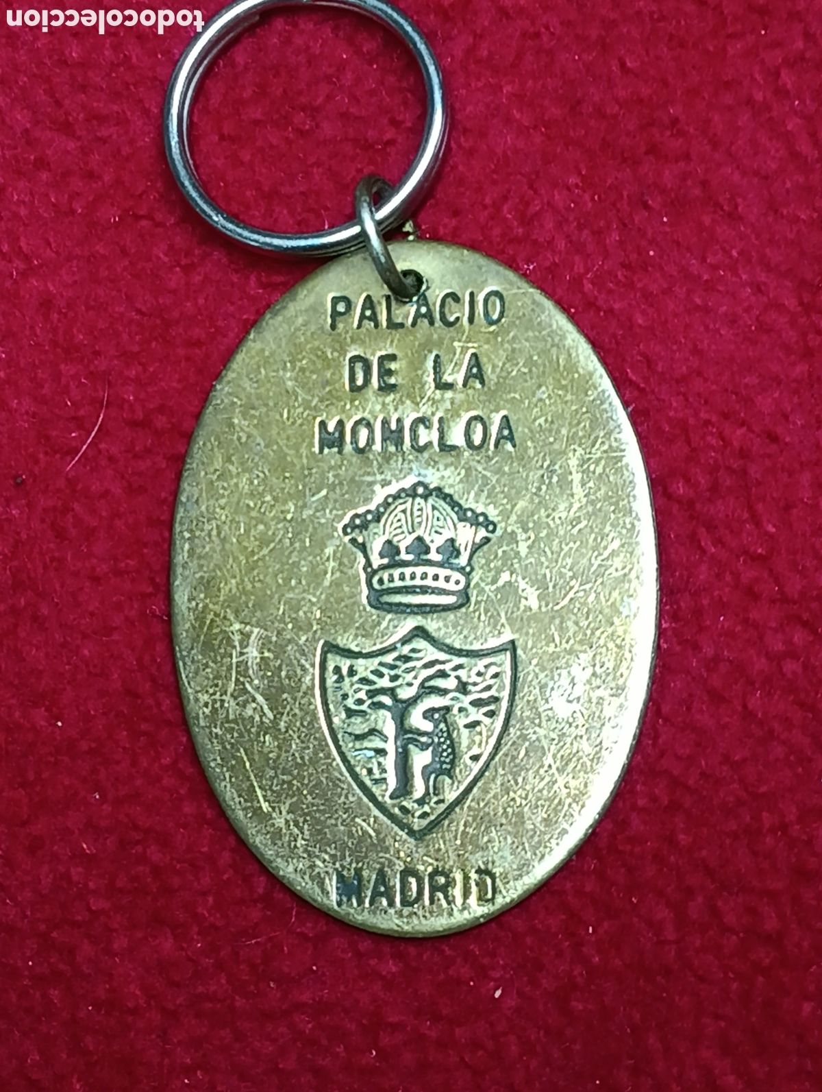 Coleccionismo de llaveros: Llavero Palacio de la Moncloa. En metal