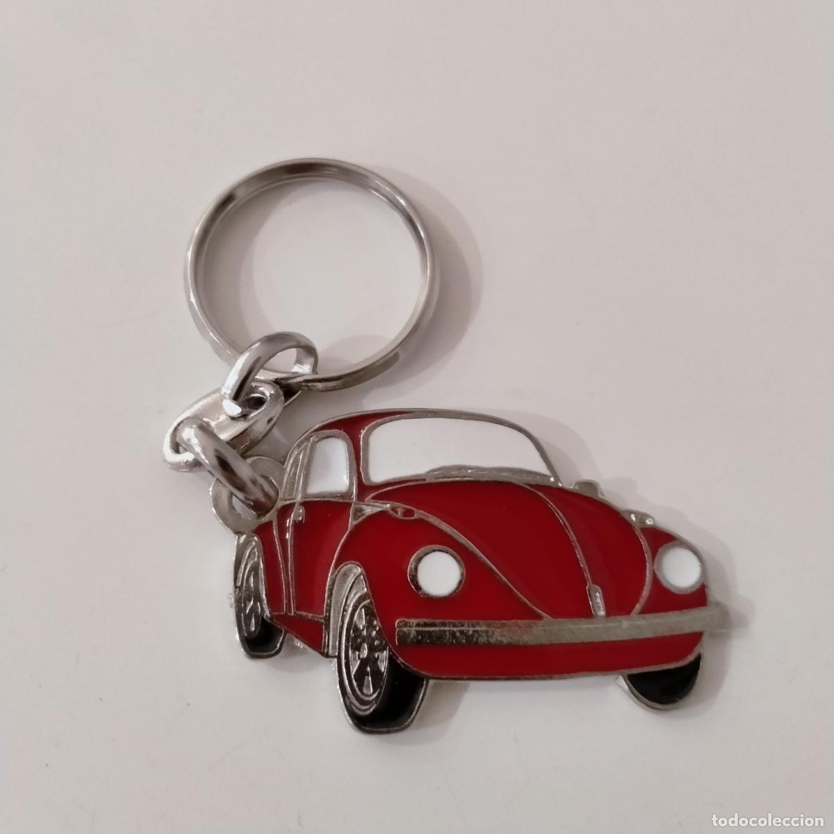 Coleccionismo de llaveros: llavero volkswagen beatle rojo