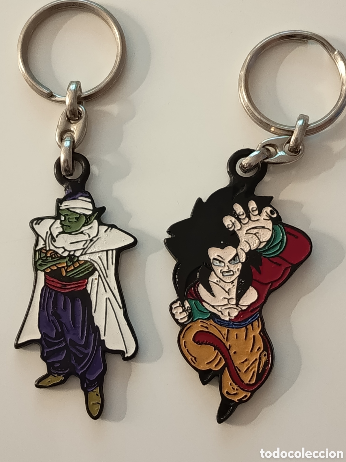 Coleccionismo de llaveros: Lote de 2 llaveros vintage Drag&oacute;n Ball Z