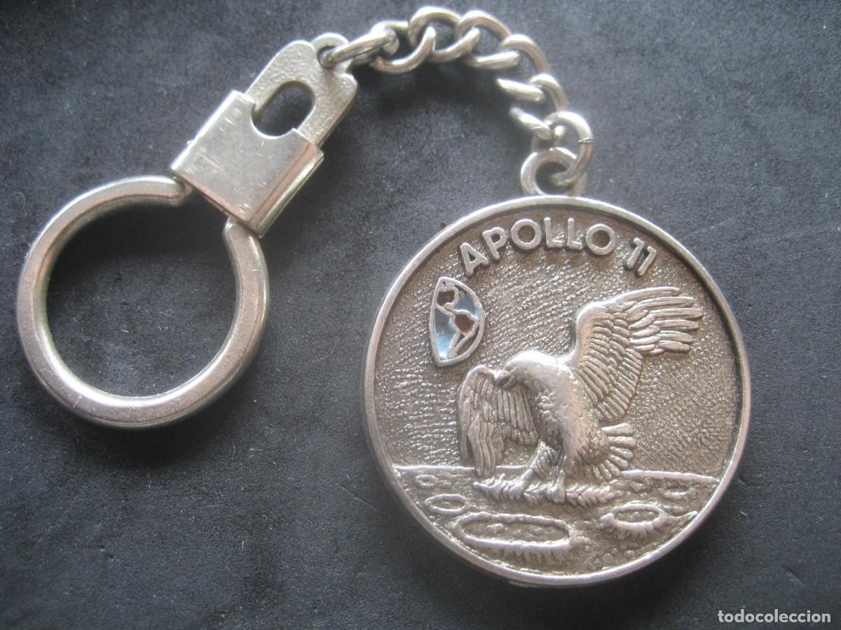 Coleccionismo de llaveros: LLAVERO LLEGADA A LA LUNA APOLO11
