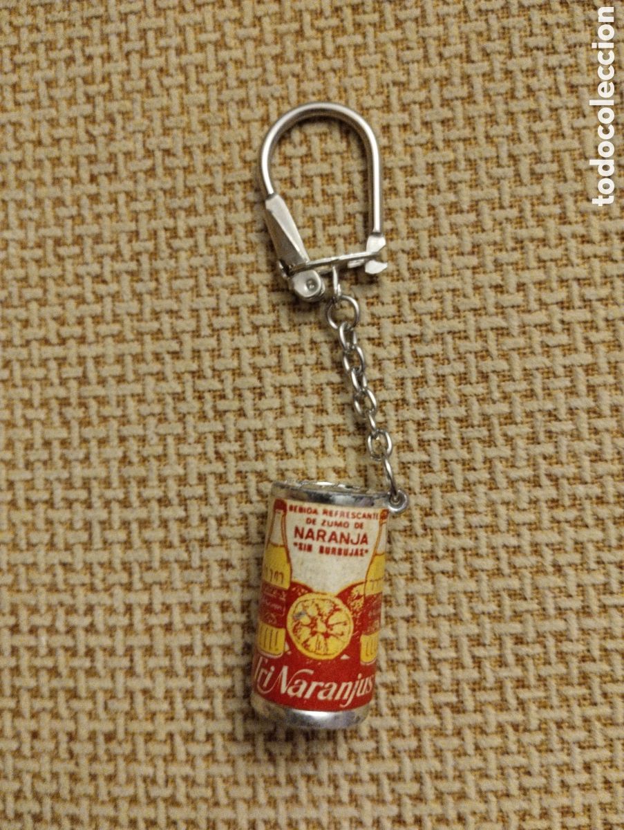 Coleccionismo de llaveros: Llavero antiguo Trinaranjus