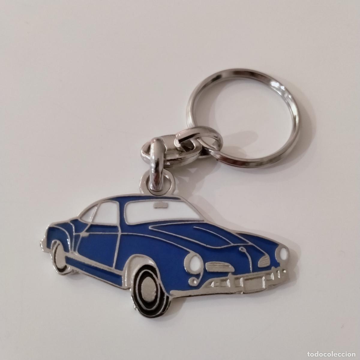 Coleccionismo de llaveros: Llavero volkswagen karmann azul