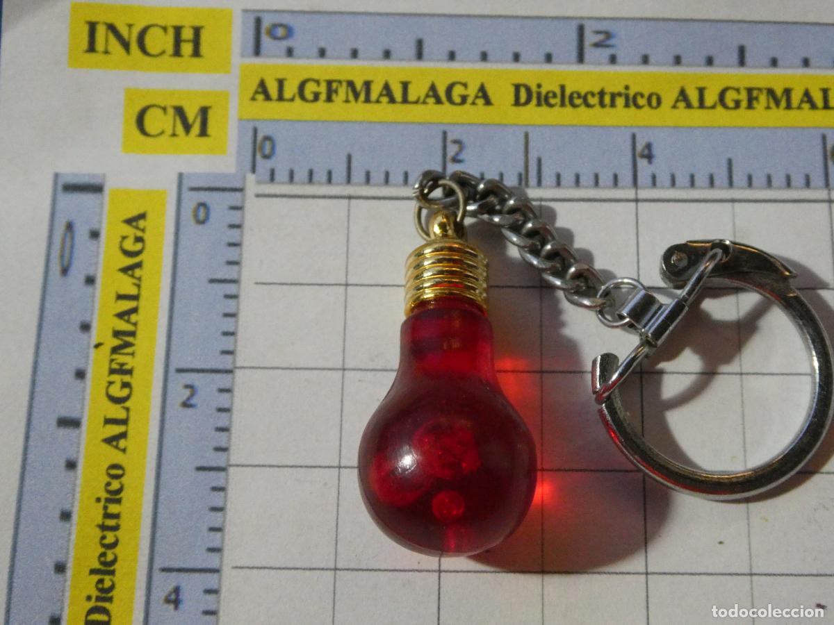 Coleccionismo de llaveros: LLAVERO DE FIGURITAS MINIATURAS. ANTIGUA BOMBILLA
