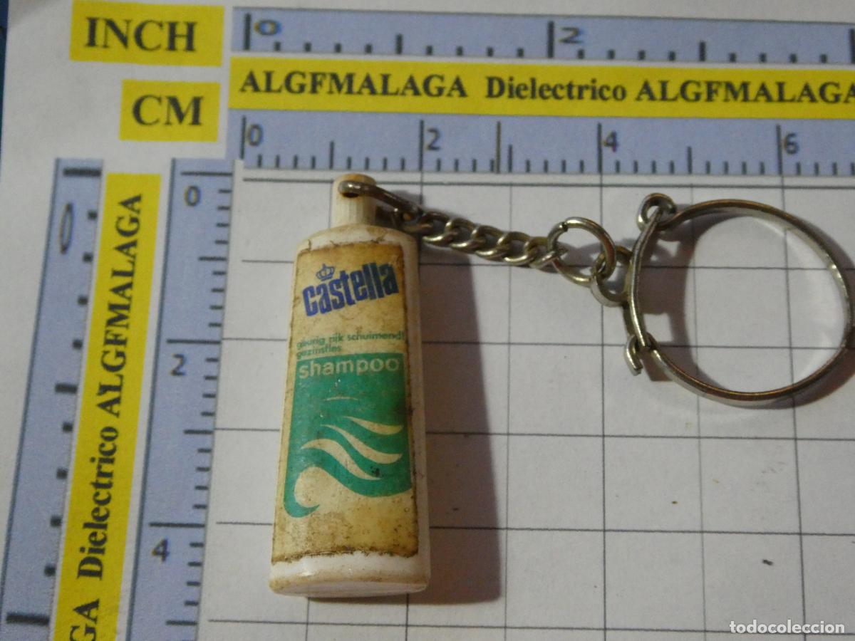 Coleccionismo de llaveros: LLAVERO DE FIGURITAS MINIATURAS. BOTE DE CHAMP&Uacute; CASTELLA