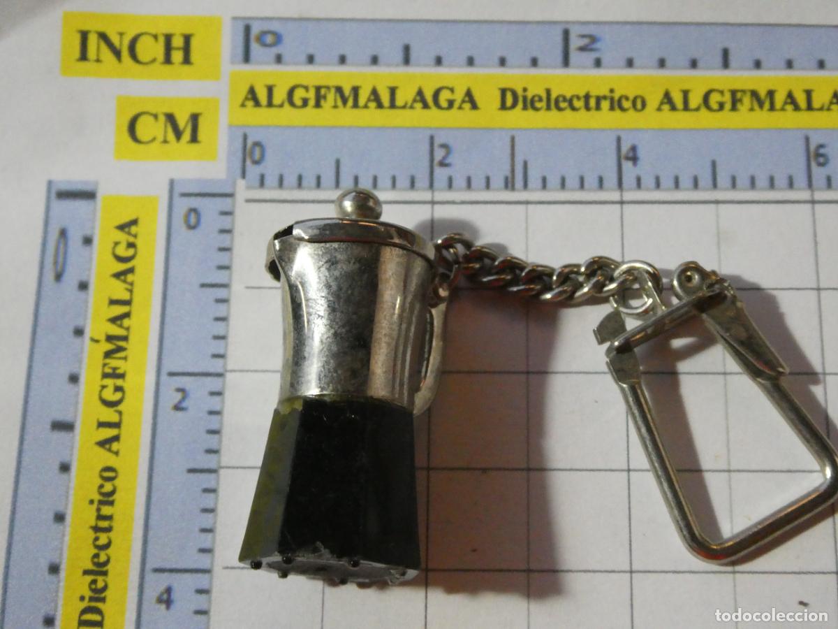Coleccionismo de llaveros: LLAVERO DE FIGURITAS MINIATURAS. CAFETERA CL&Aacute;SICA TAPA PRACTICABLE