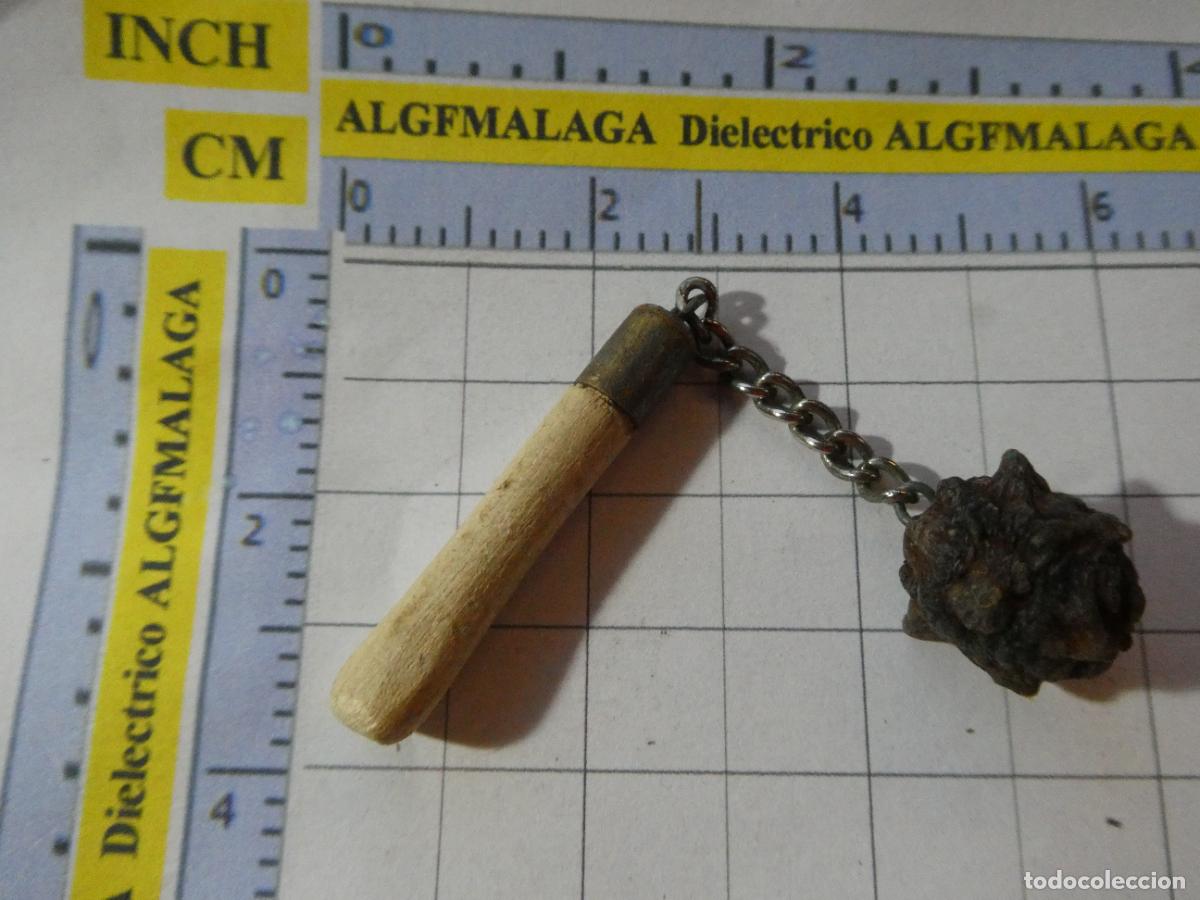 Coleccionismo de llaveros: LLAVERO DE FIGURITAS MINIATURAS. ARMA MEDIEVAL MANGUAL.