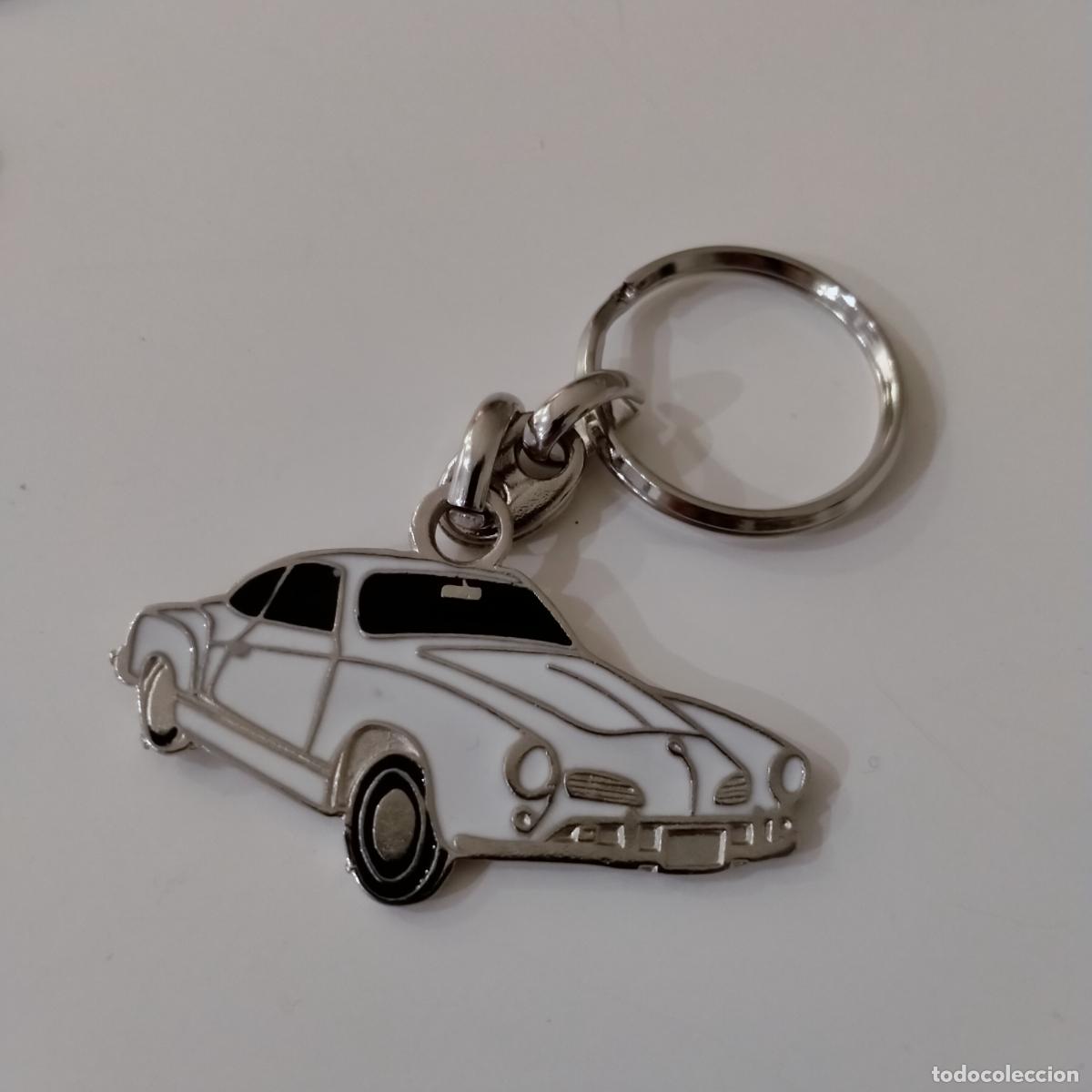 Coleccionismo de llaveros: Llavero Volkswagen karmann blanco