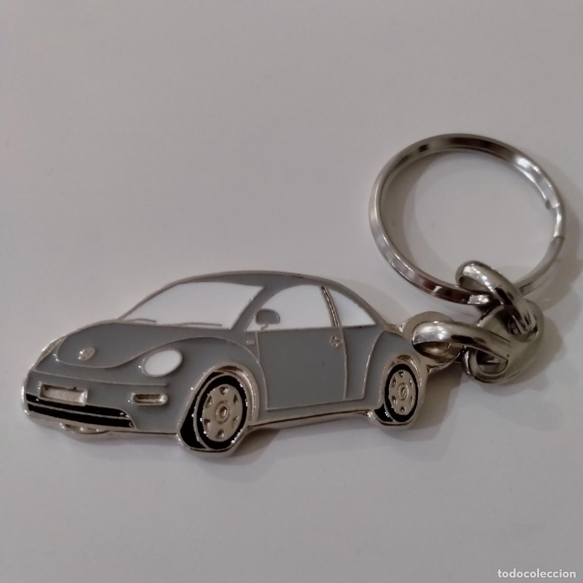 Coleccionismo de llaveros: llavero volkswagen beatle gris