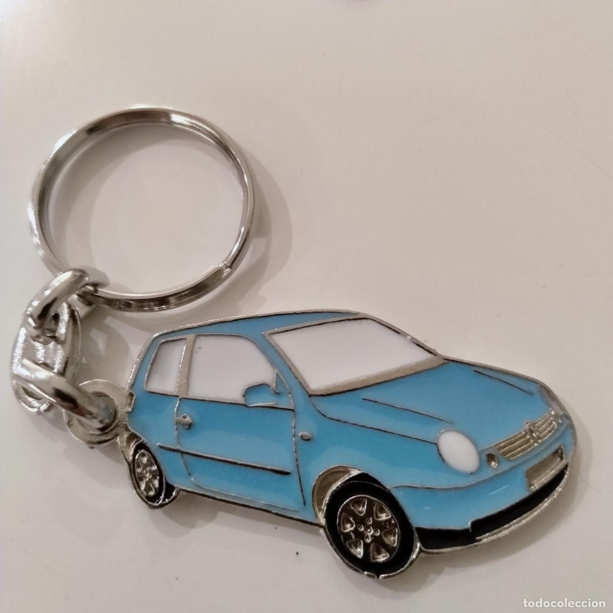 Coleccionismo de llaveros: llavero volkswagen lupo azul