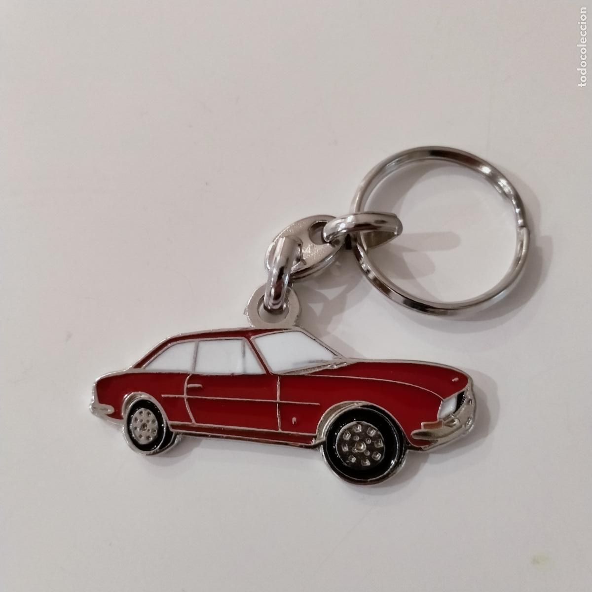 Coleccionismo de llaveros: llavero peugeot 504 coupe rojo