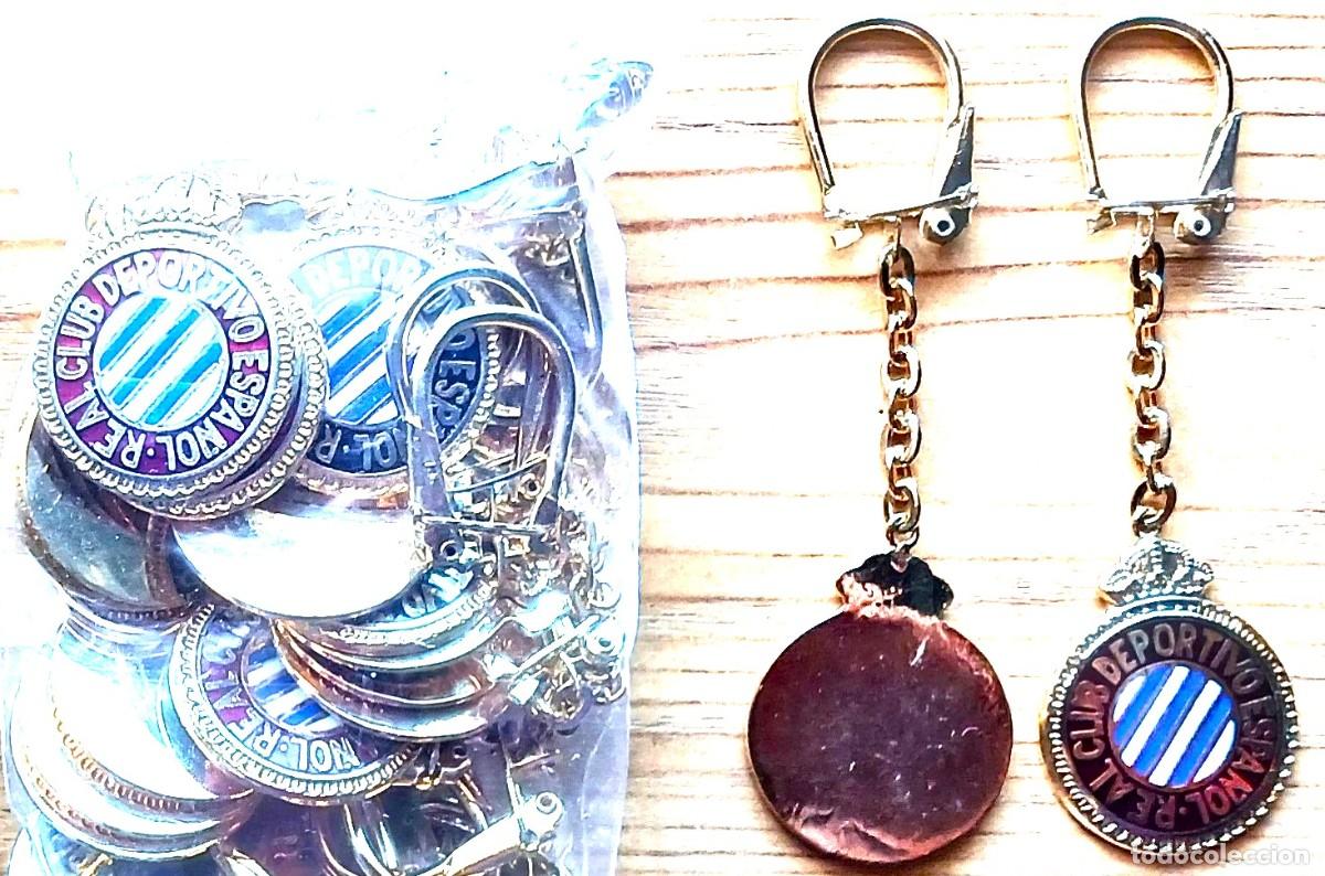 Coleccionismo de llaveros: RCD ESPA&Ntilde;OL ESPANYOL BARCELONA LOTE 10 LLAVEROS FUTBOL METAL ESMALTE FUEGO KEYRING KEY CHAIN R