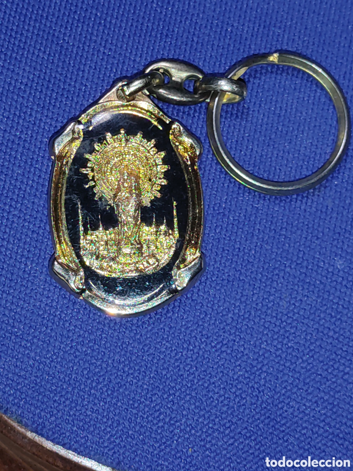 Coleccionismo de llaveros: Llavero de la virgen del Pilar.