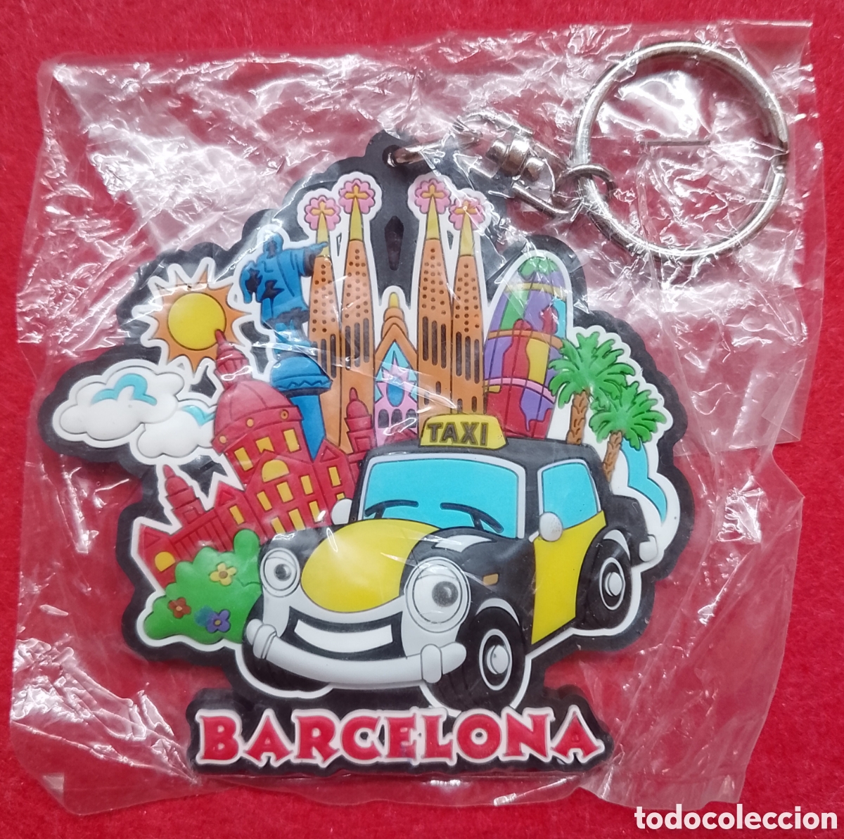Coleccionismo de llaveros: Llavero PVC Barcelona
