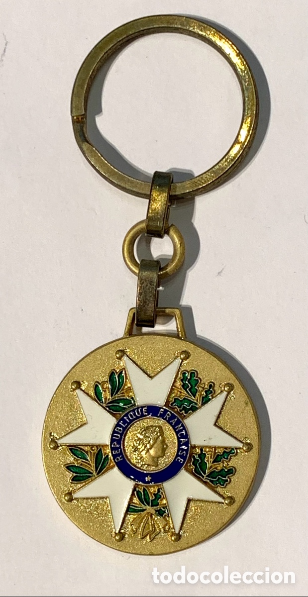 Coleccionismo de llaveros: Llavero. Republique Francaise. Musee de la Legion d&rsquo;Honneur et des Ordres de Chevalierie.
