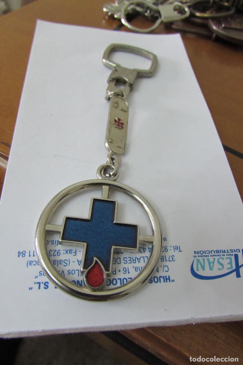 Coleccionismo de llaveros: LLAVERO DE METAL HDAD. DE DONANTES DE SANGRE