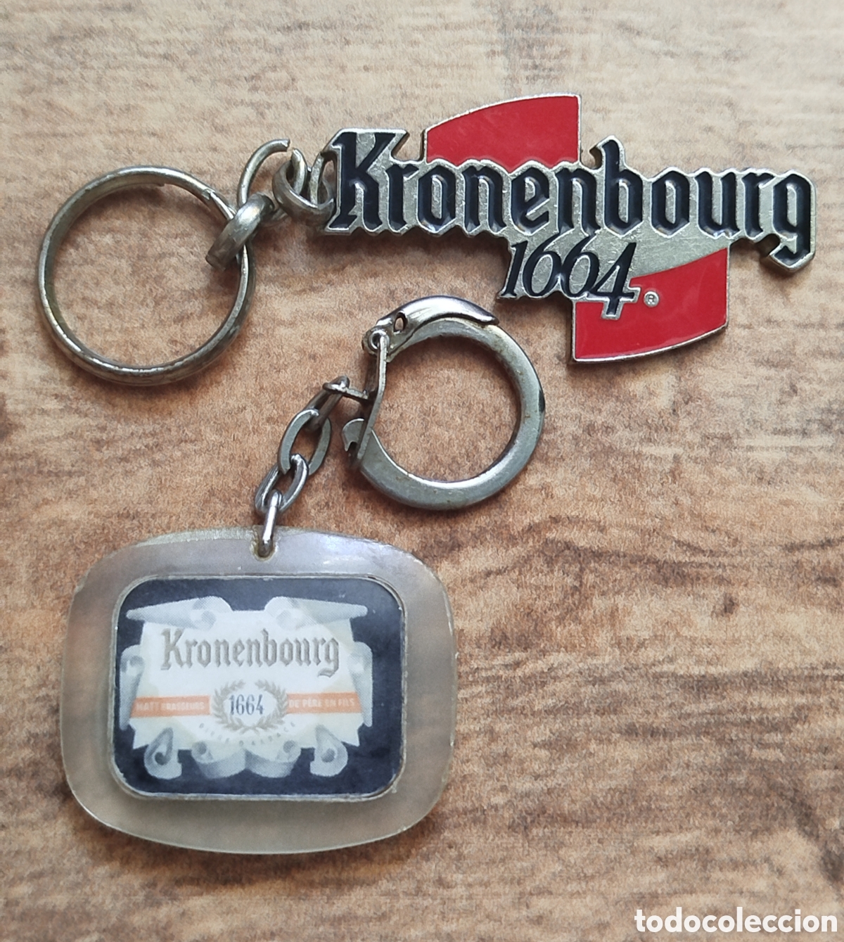 Coleccionismo de llaveros: Llavero Cerveza Kronenbourg 1664 (Pack 2)