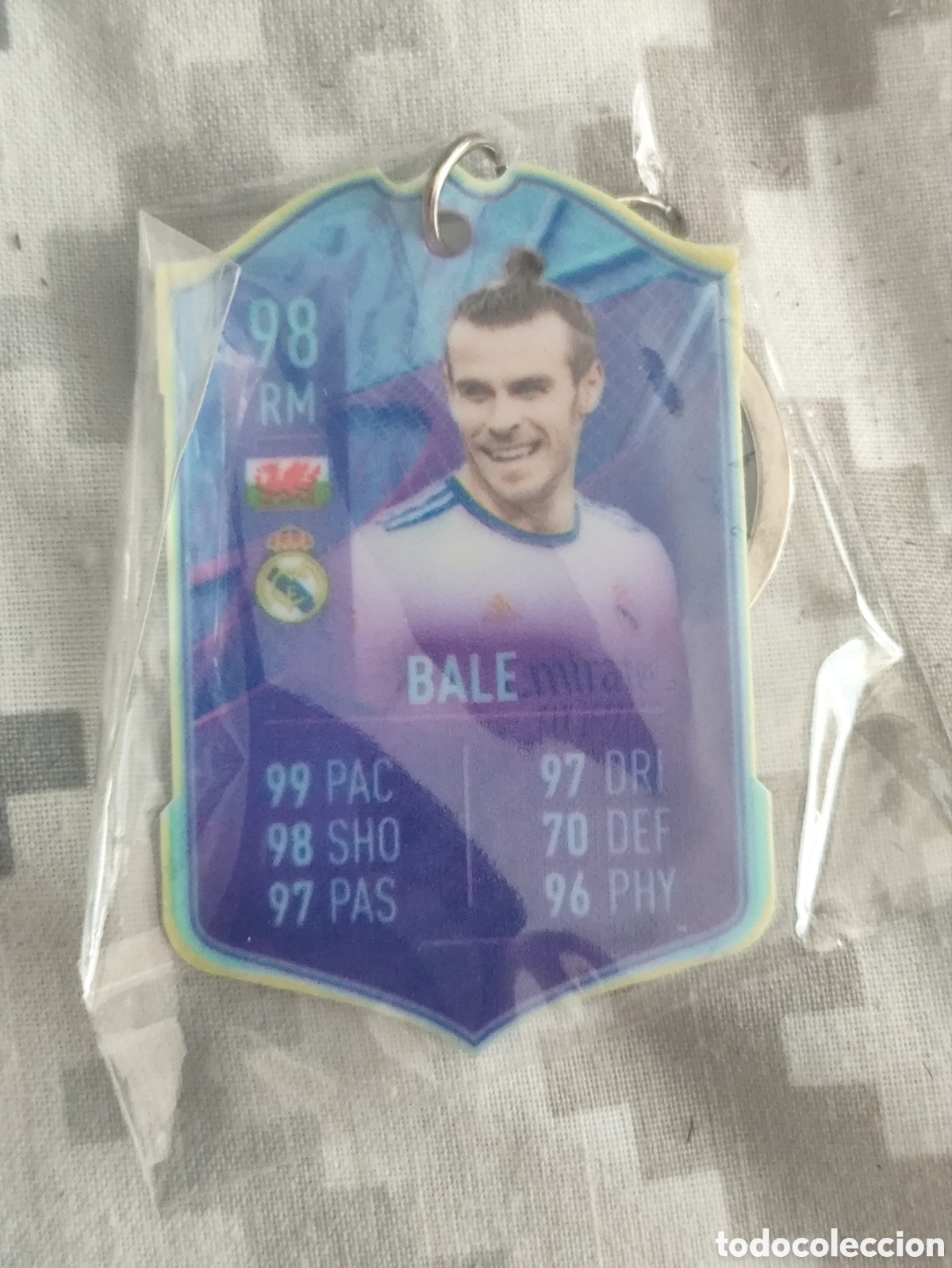Coleccionismo de llaveros: Llavero Bale Real Madrid