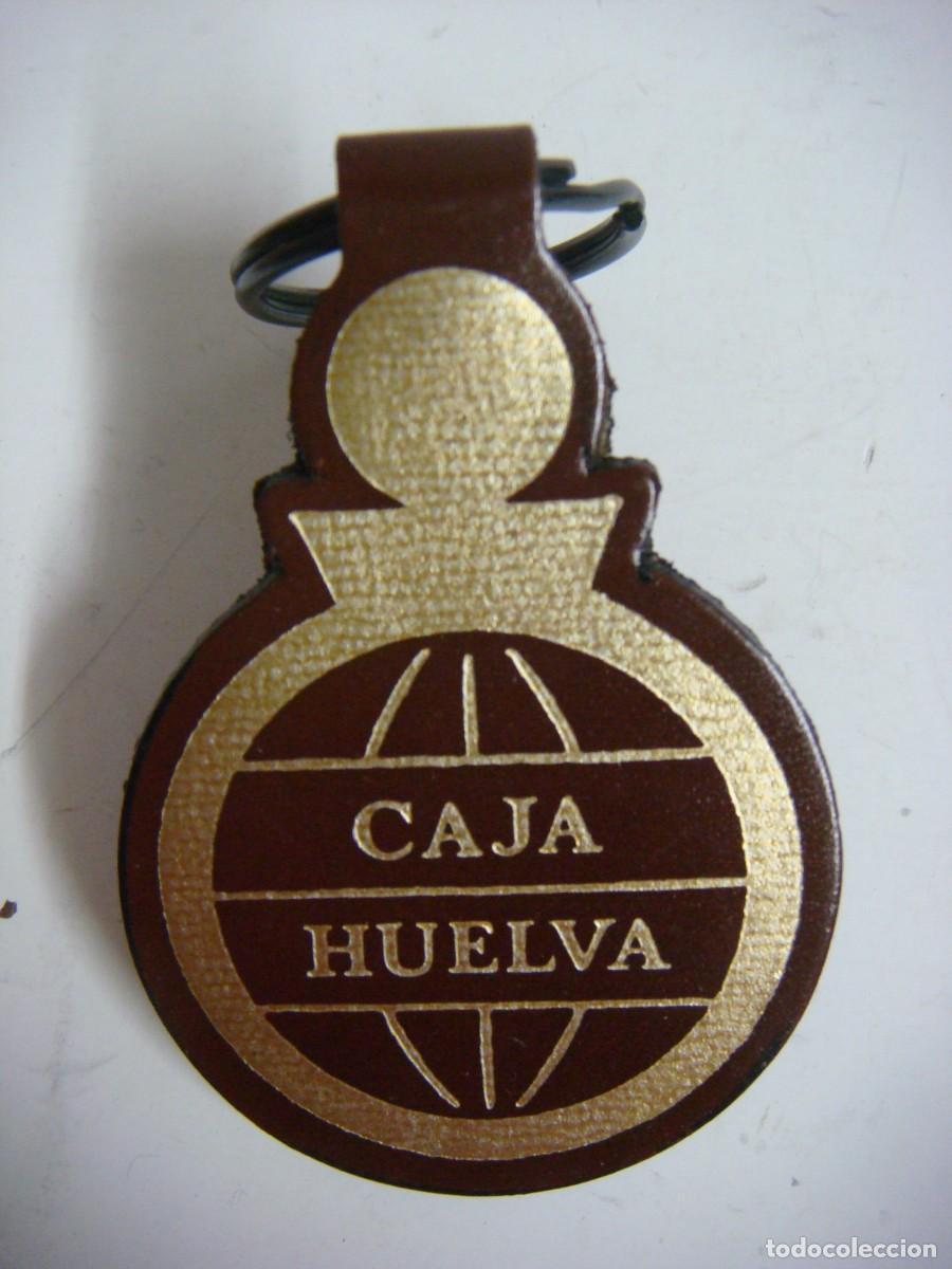 Coleccionismo de llaveros: LLAVERO DE CAJA DE HUELVA-(&)