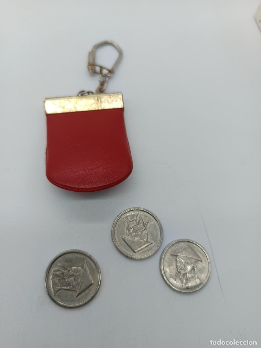 Coleccionismo de llaveros: LLAVERO MONEDAS CHINITOS DE LA SUERTE