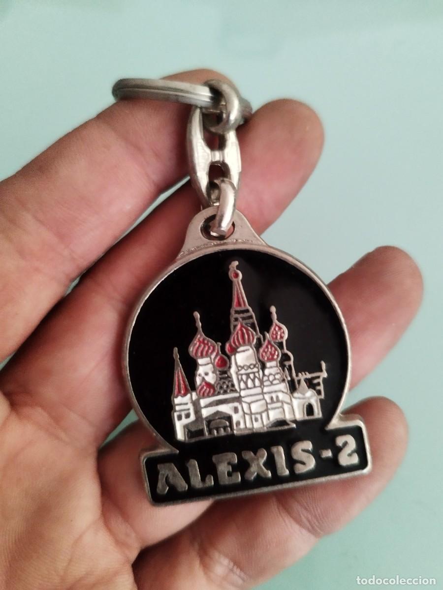 Coleccionismo de llaveros: Antiguo Llavero publicitario Alexis 2 mataro.