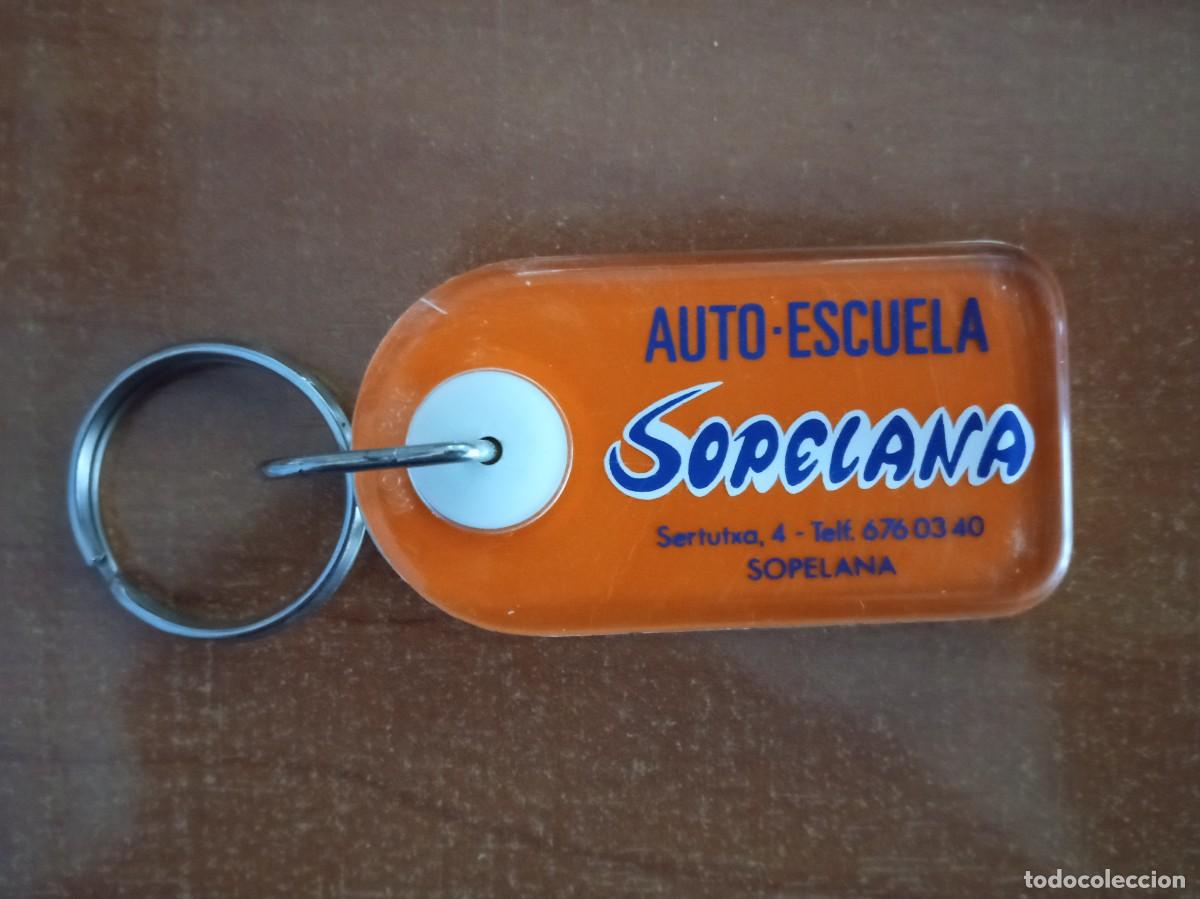 Coleccionismo de llaveros: LLAVERO AUTOESCUELA SOPELANA