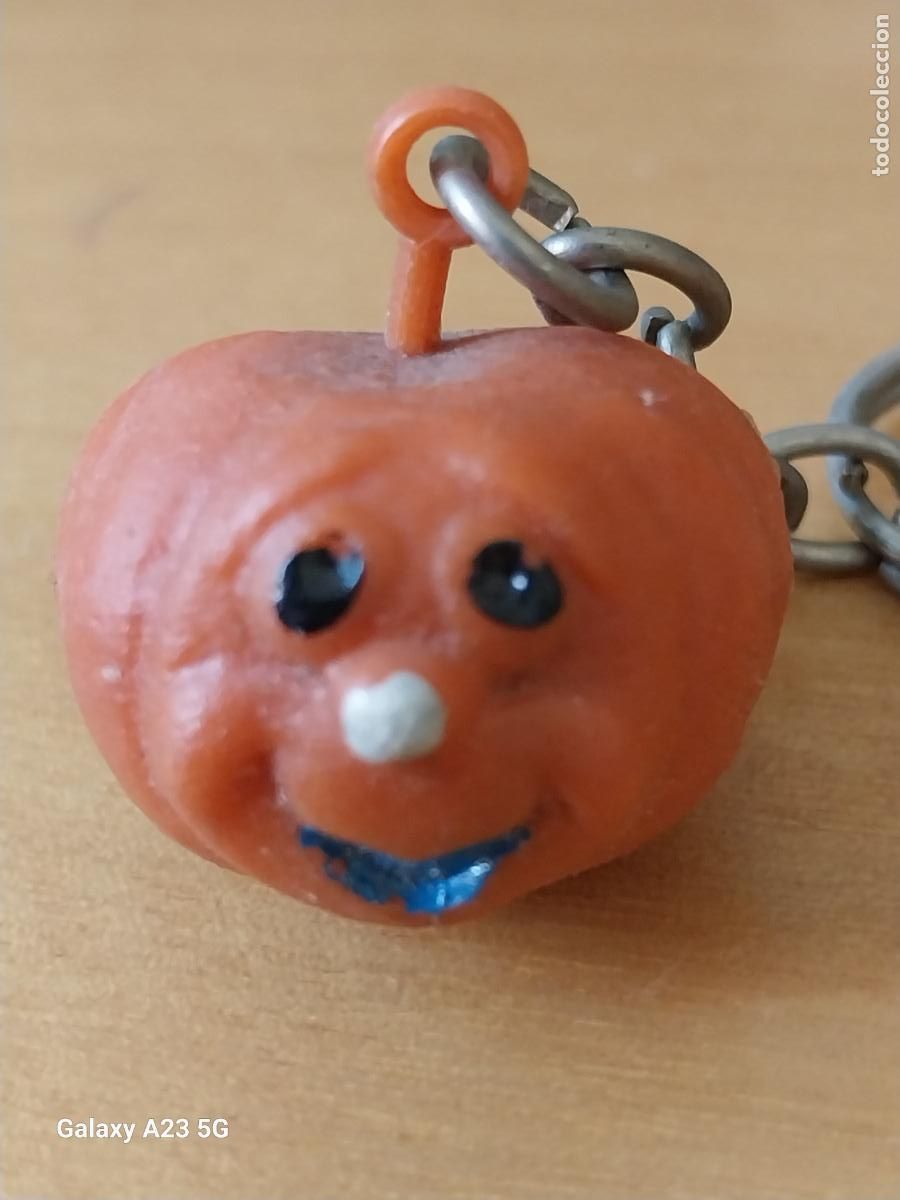 Coleccionismo de llaveros: UN DOS TRES RUPERTA CALABAZA PROGRAMA TVE LLAVERO PLASTICO A&Ntilde;OS 70 ORIGINAL 3.85CMS ALTO