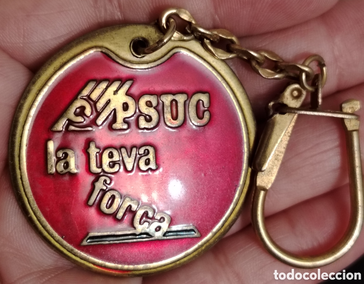 Coleccionismo de llaveros: Llavero PSUC la teva forca