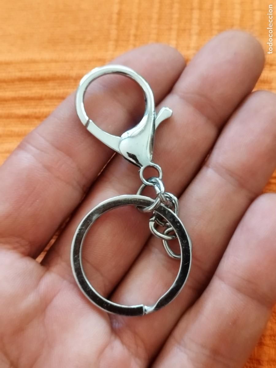 Coleccionismo de llaveros: Enganche hebilla de llavero. Mosquet&oacute;n.
