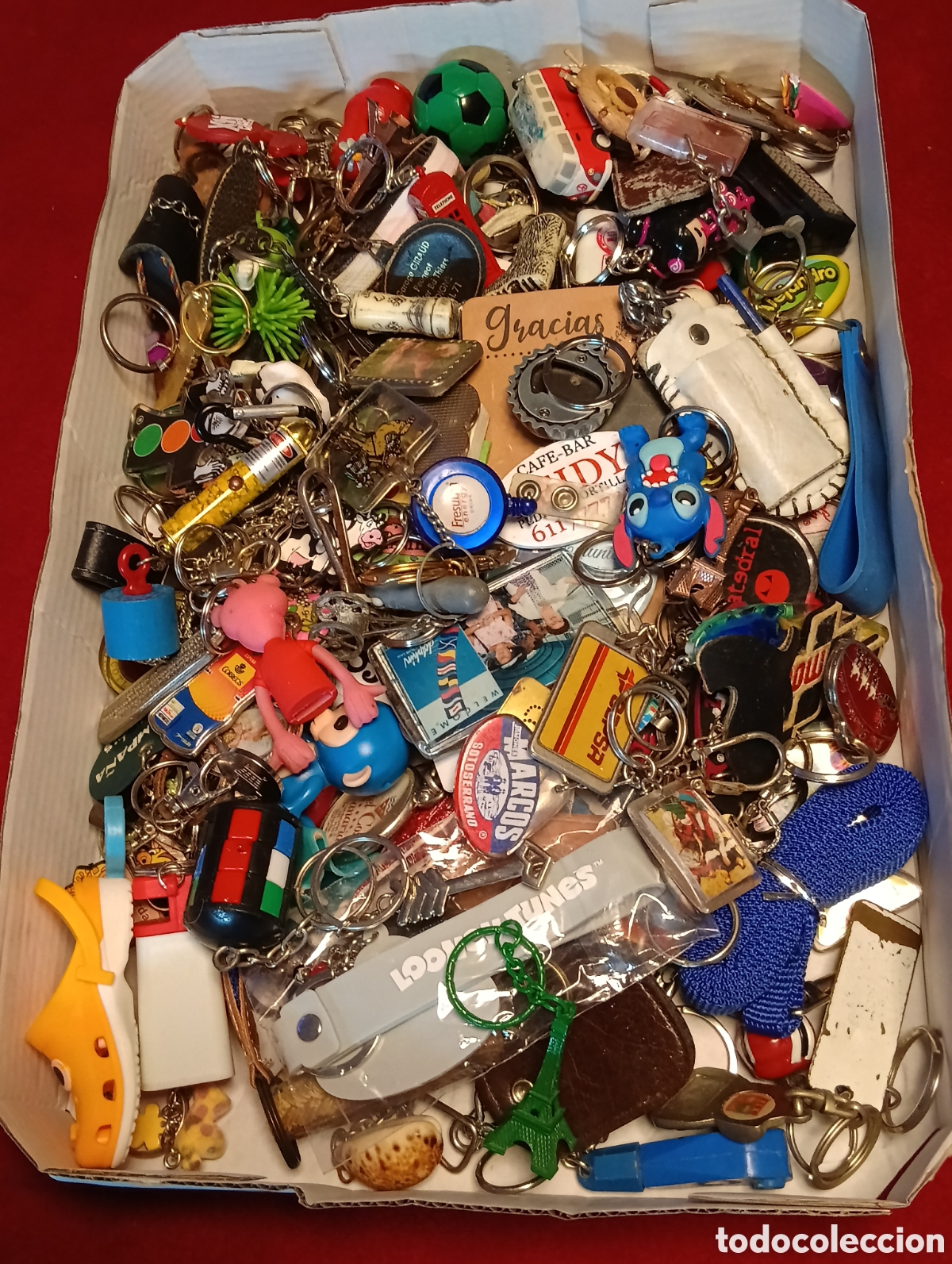 Coleccionismo de llaveros: Lote llaveros. Son 175 unidades.
