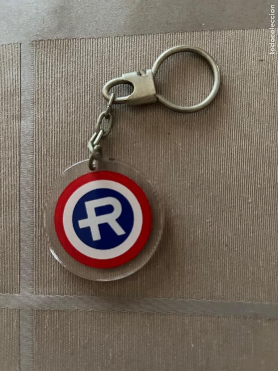 Coleccionismo de llaveros: llavero antiguo logo de Repsol