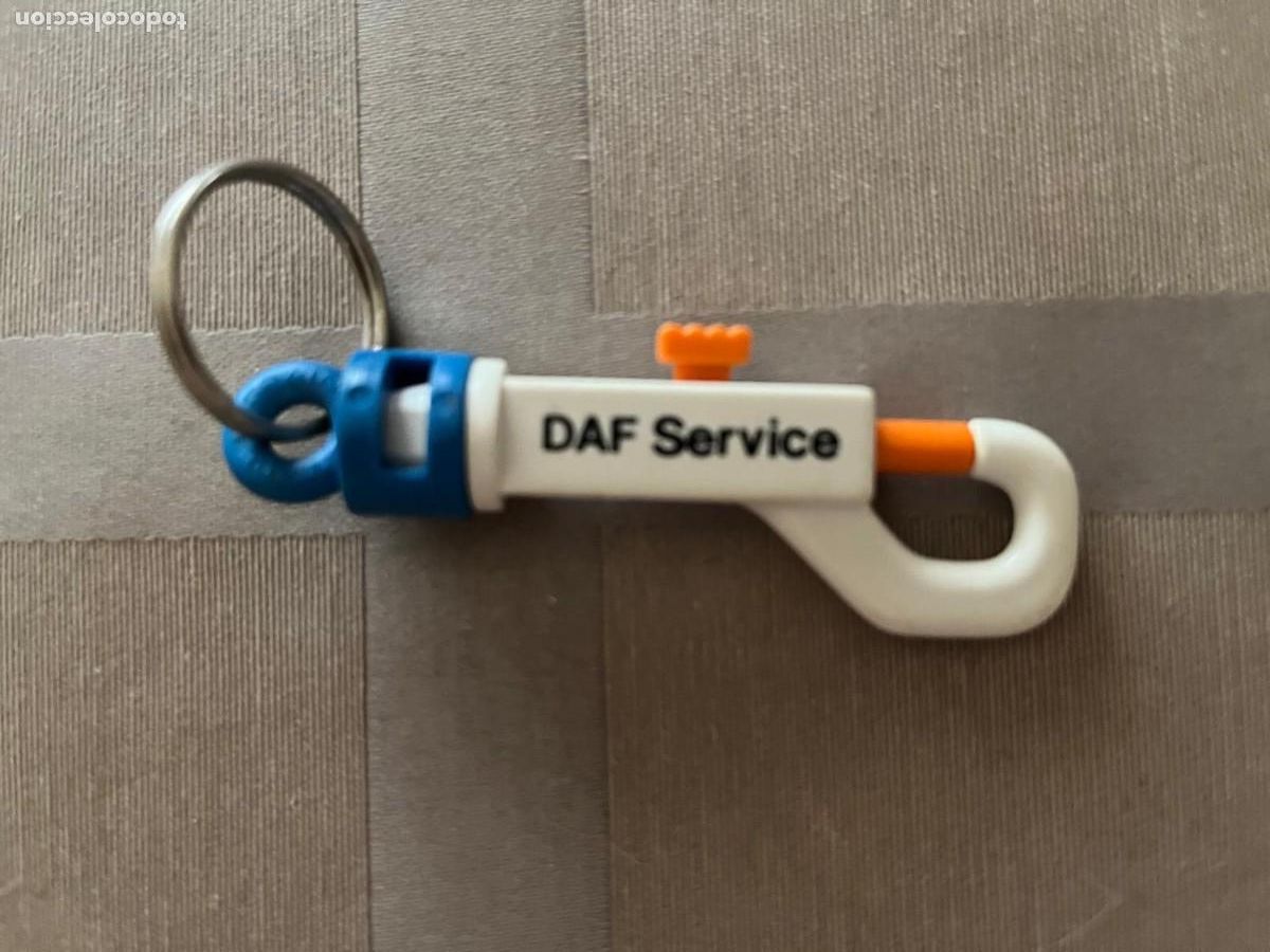 Coleccionismo de llaveros: llavero cami&oacute;n DAF Service