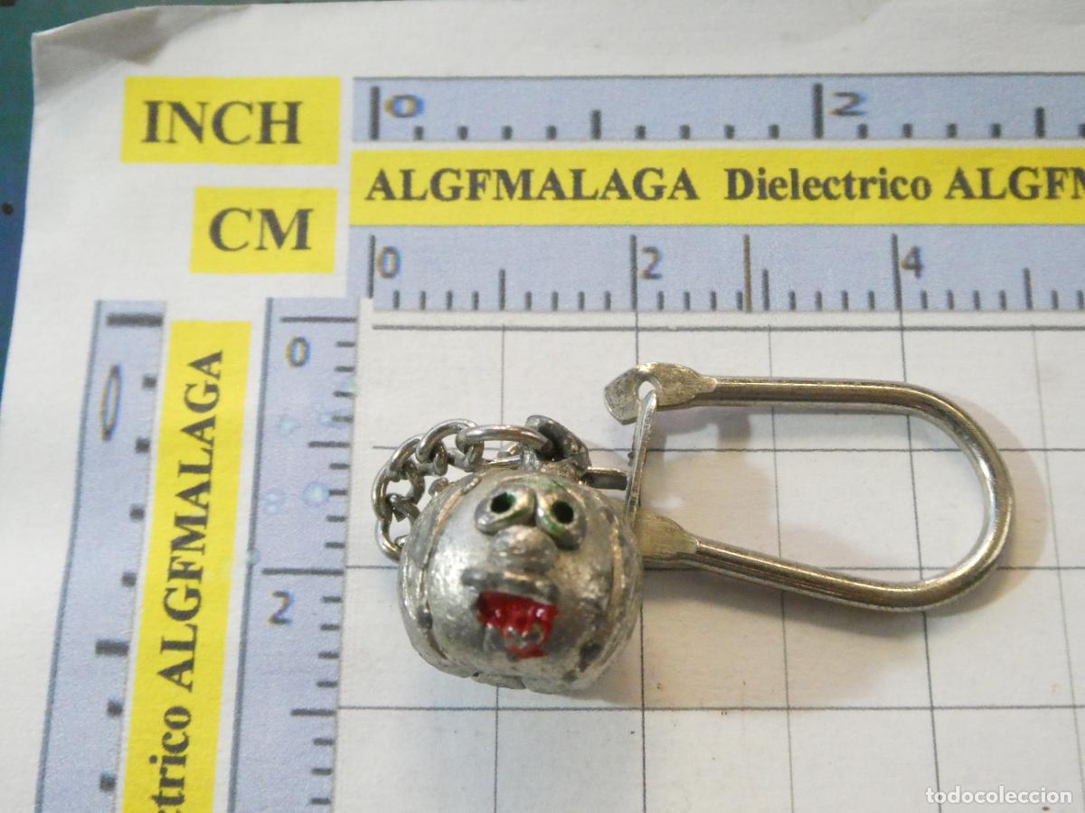 Coleccionismo de llaveros: LLAVERO DE FIGURITAS MINIATURAS. CABEZA METAL PERSONAJE A DETERMINAR