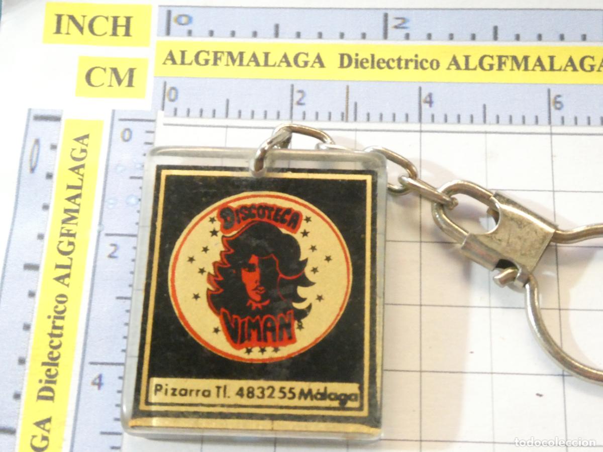 Coleccionismo de llaveros: LLAVERO DE DISCOTECAS PUBS NIGHT CLUBS. DISCO XIMAN PIZARRA M&Aacute;LAGA