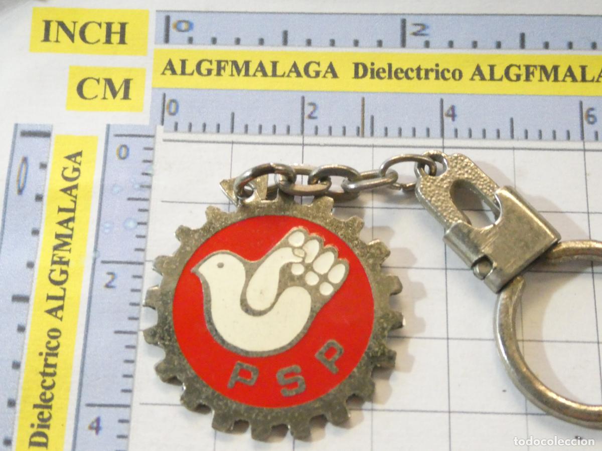 Coleccionismo de llaveros: LLAVERO POL&Iacute;TICO SINDICAL RARO. PSP PARTIDO SOCIALISTA POPULAR