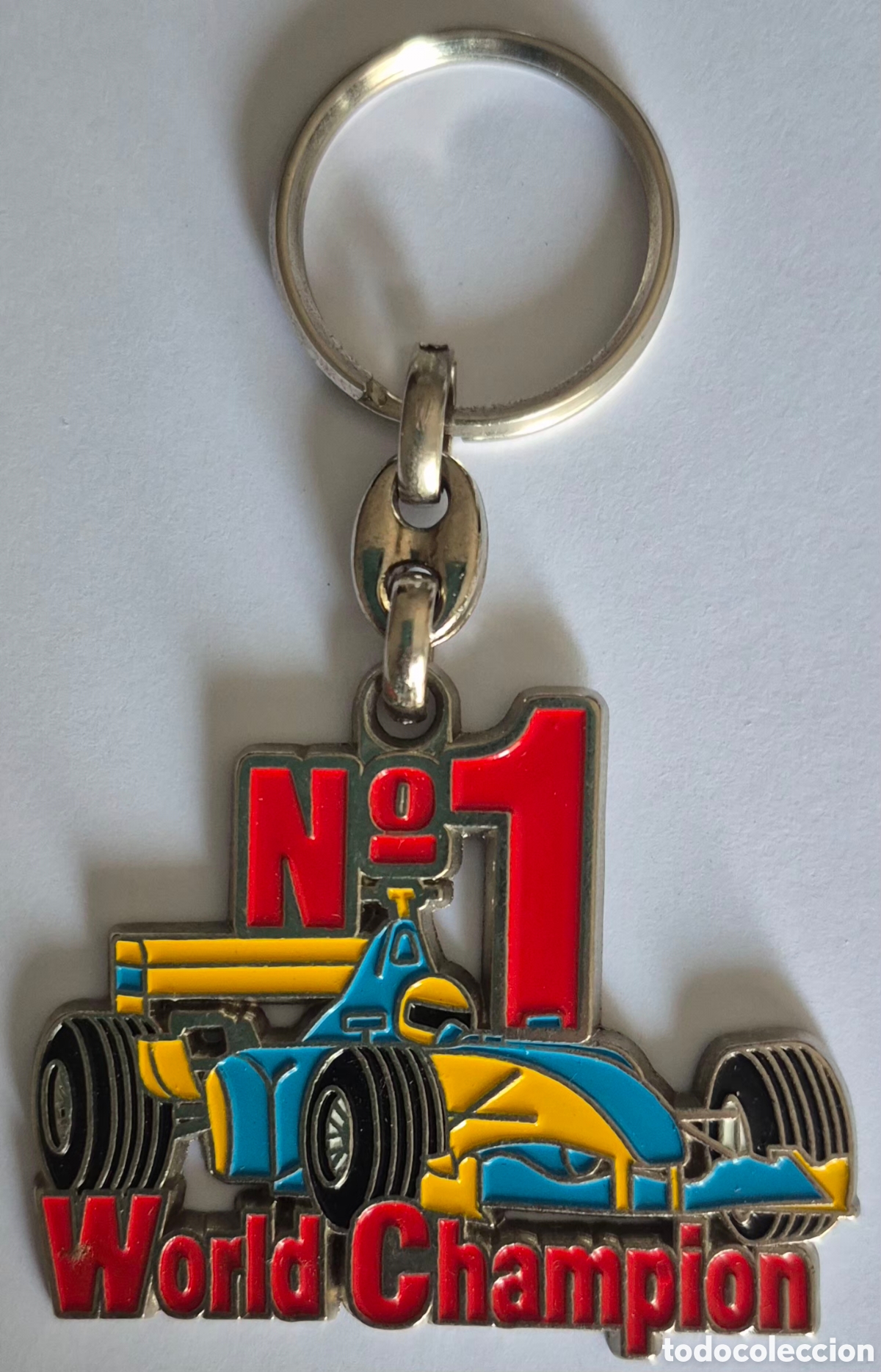 Coleccionismo de llaveros: LLAVERO WORLD CHAMPION N&deg;1 (RENAULT, FERNANDO ALONSO)