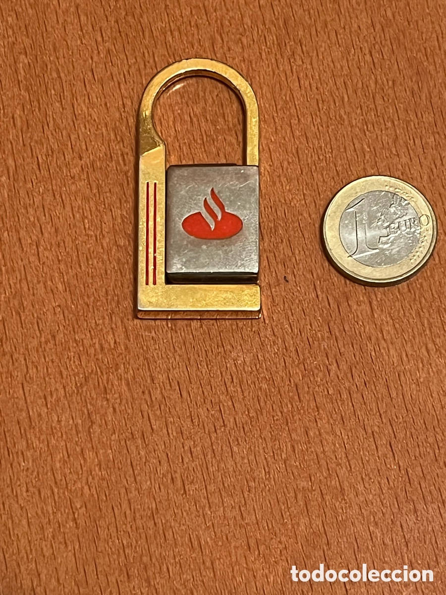Coleccionismo de llaveros: Antiguo Llavero BANCO SANTANDER