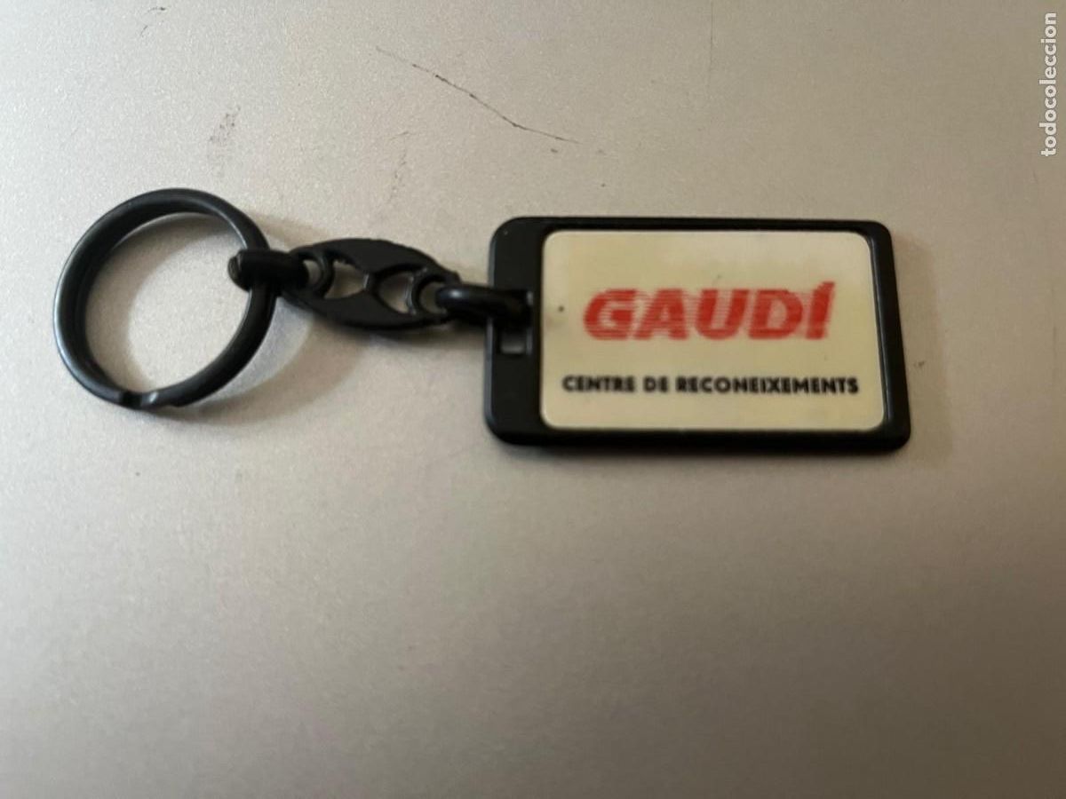 Coleccionismo de llaveros: llavero Gaudi permisos de conducci&oacute;n i d' armes Reus Tarragona