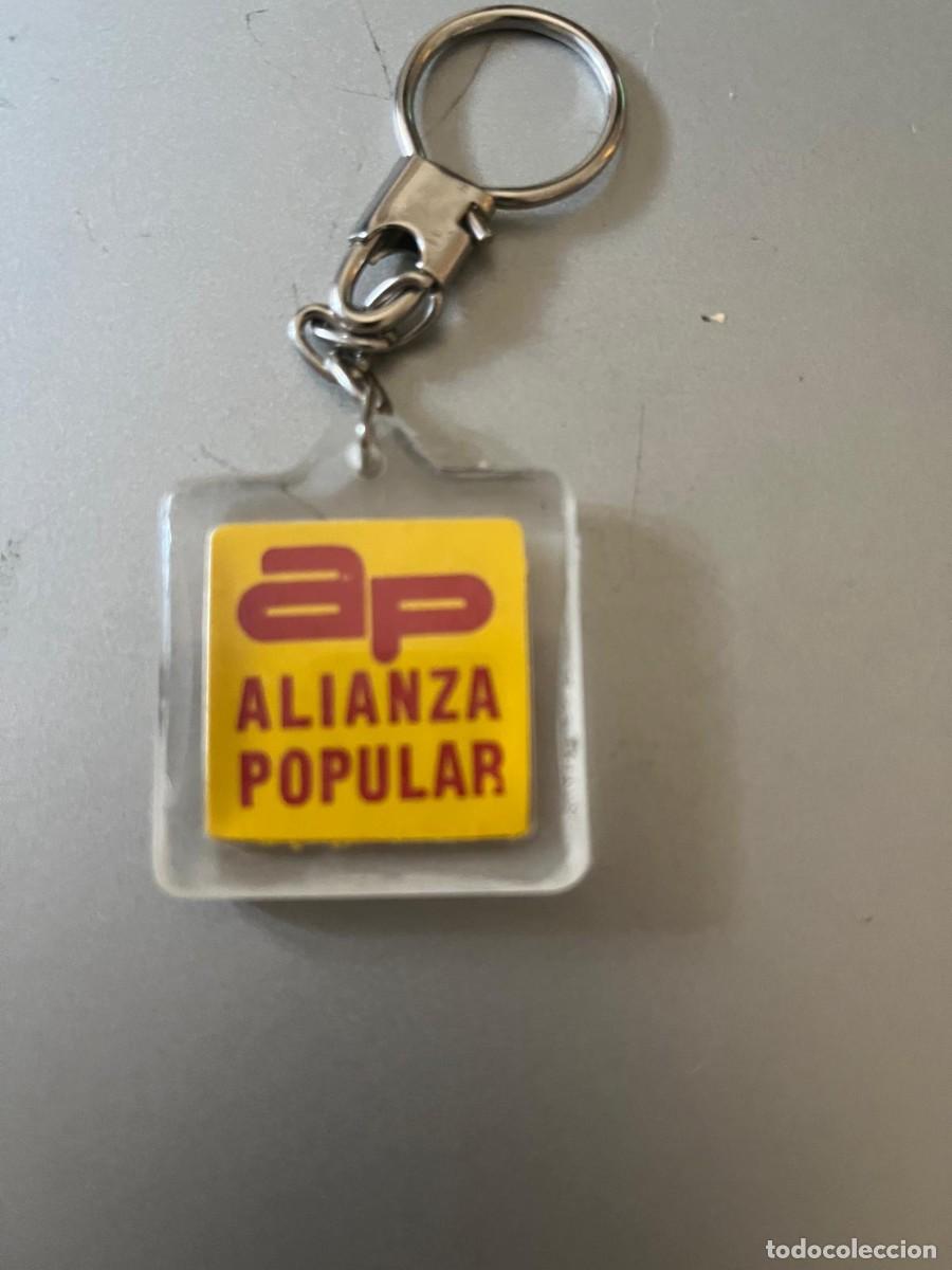 Coleccionismo de llaveros: llavero AP alianza Popular