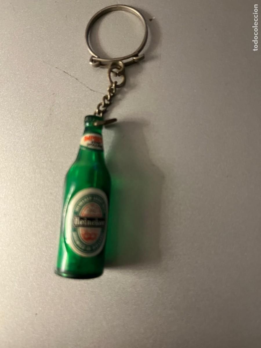 Coleccionismo de llaveros: llavero cerveza Heineken