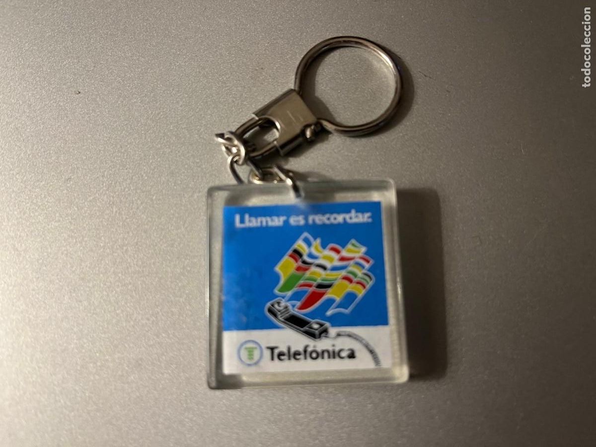 Coleccionismo de llaveros: LLAVERO TELEF&Oacute;NICA LLAMAR ES RECORDAR