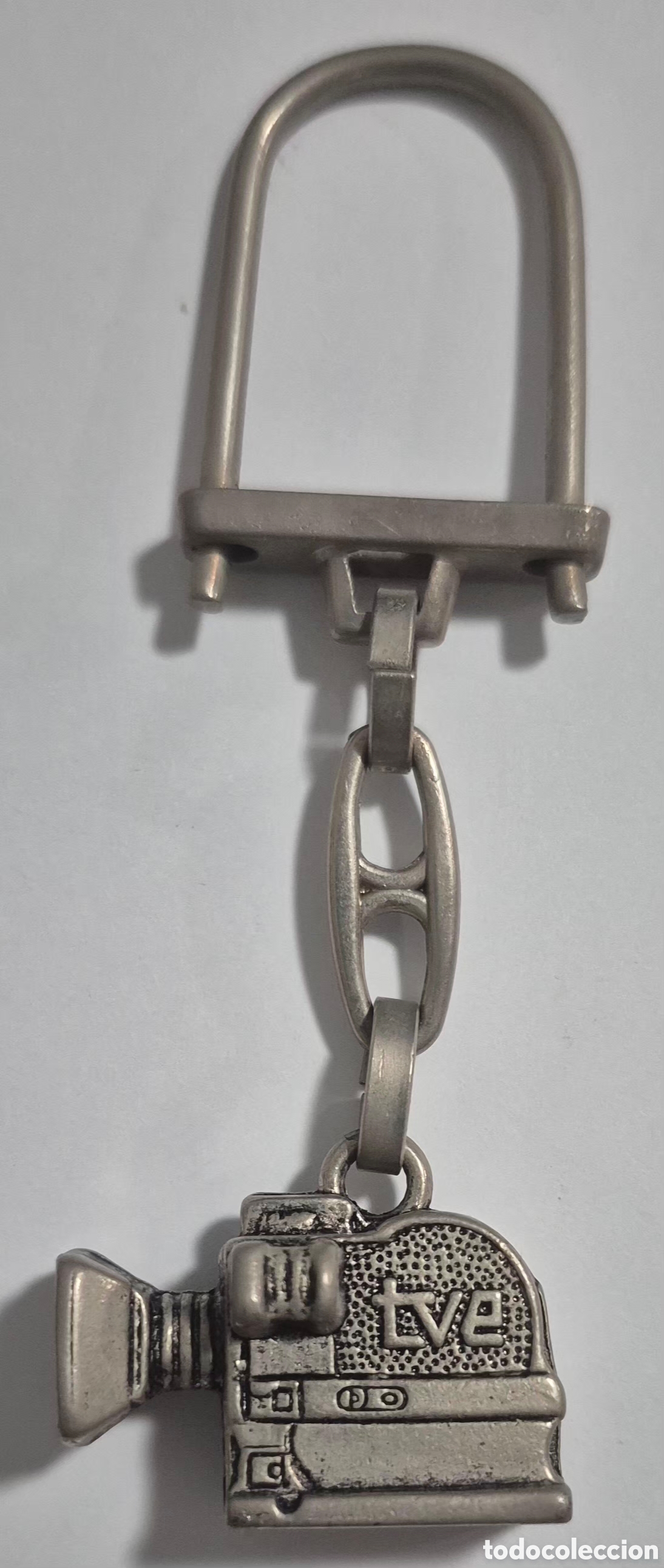 Coleccionismo de llaveros: ANTIGUO LLAVERO C&Aacute;MARA DE TVE - Foto 2