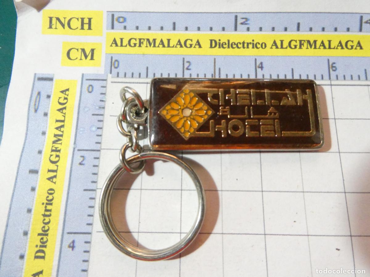 Coleccionismo de llaveros: LLAVERO DE TURISMO HOTELES. HOTEL CHELLAH TANGER MARRUECOS