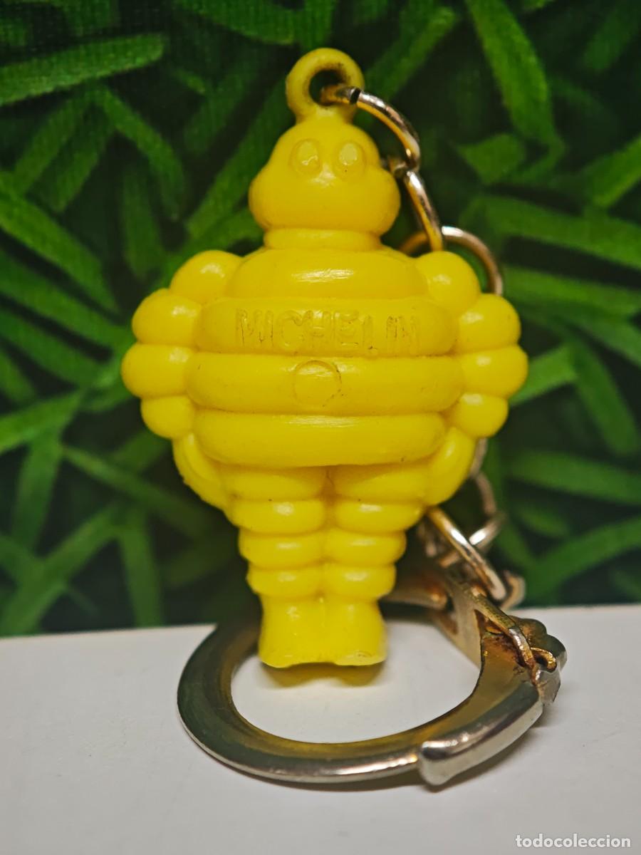 Coleccionismo de llaveros: LLAVERO MICHELIN MU&Ntilde;ECO AMARILLO DE PLASTICO